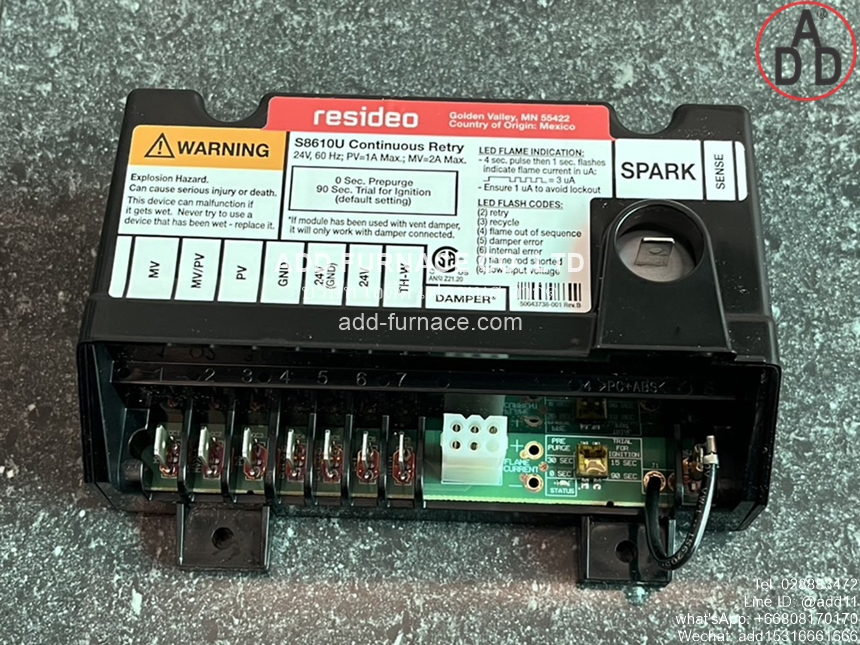 Honeywell S8610U Continuous Retry(3)